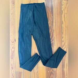 Commando Black Faux Leather Leggings